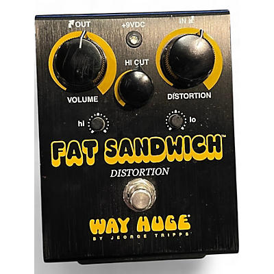 Used Way Huge Electronics WHE301 Fat Sandwich Harmonic Saturator Distortion Effect Pedal