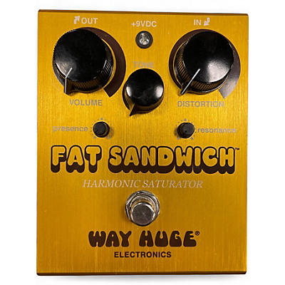 Used Way Huge Electronics WHE301 Fat Sandwich Harmonic Saturator Distortion Effect Pedal