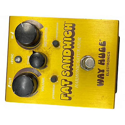 Used Way Huge Electronics WHE301 Fat Sandwich Harmonic Saturator Distortion Effect Pedal