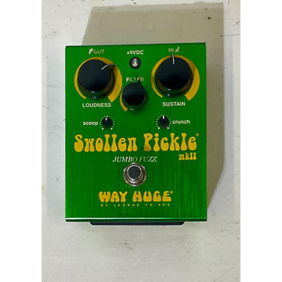 Way Huge Electronics Used Way Huge Electronics WHE401 Swollen Pickle MKII Super Jumbo Fuzz Effect Pedal