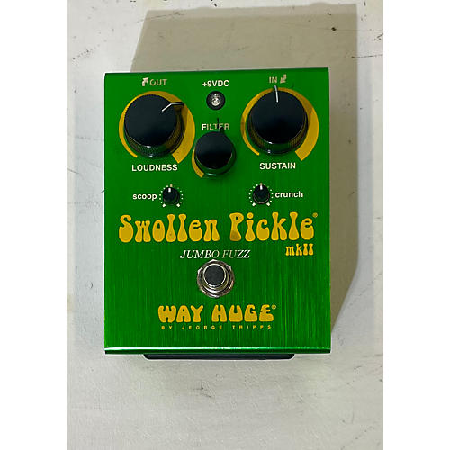 Way Huge Electronics Used Way Huge Electronics WHE401 Swollen Pickle MKII Super Jumbo Fuzz Effect Pedal