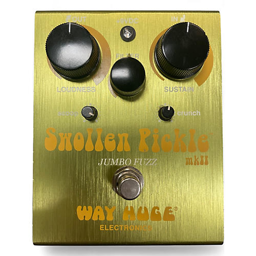 Way Huge Electronics Used Way Huge Electronics WHE401 Swollen Pickle MKII Super Jumbo Fuzz Effect Pedal