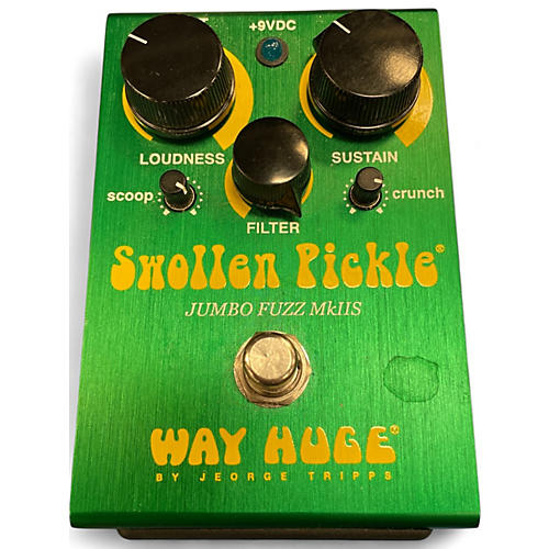 Way Huge Electronics Used Way Huge Electronics WHE401 Swollen Pickle MKII Super Jumbo Fuzz Effect Pedal