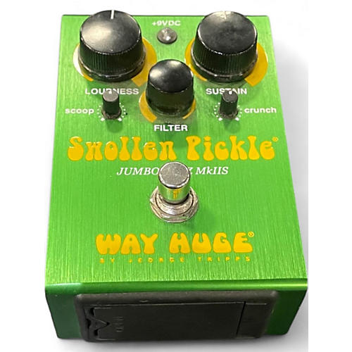 Way Huge Electronics Used Way Huge Electronics WHE401 Swollen Pickle MKII Super Jumbo Fuzz Effect Pedal