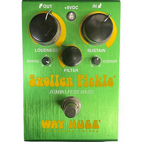 Way Huge Electronics Used Way Huge Electronics WHE401 Swollen Pickle MKII Super Jumbo Fuzz Effect Pedal