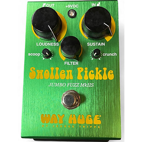 Way Huge Electronics Used Way Huge Electronics WHE401 Swollen Pickle MKII Super Jumbo Fuzz Effect Pedal