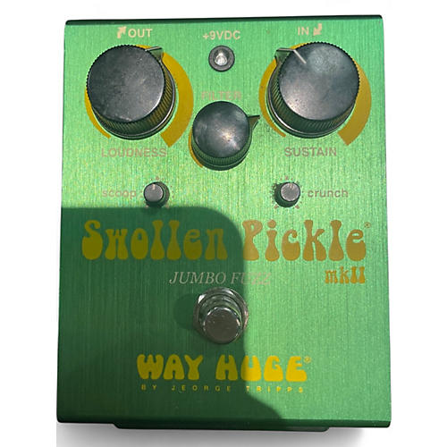 Way Huge Electronics Used Way Huge Electronics WHE401 Swollen Pickle MKII Super Jumbo Fuzz Effect Pedal