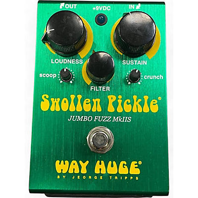 Used Way Huge Electronics WHE401 Swollen Pickle MKII Super Jumbo Fuzz Effect Pedal