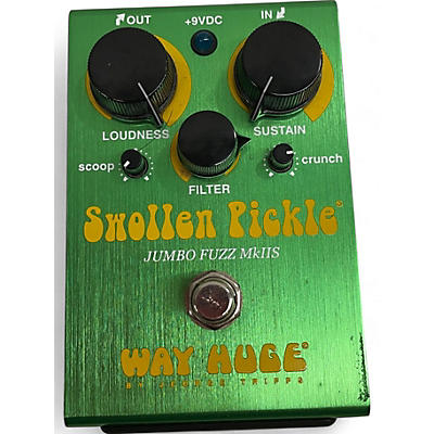 Used Way Huge Electronics WHE401 Swollen Pickle MKII Super Jumbo Fuzz Effect Pedal