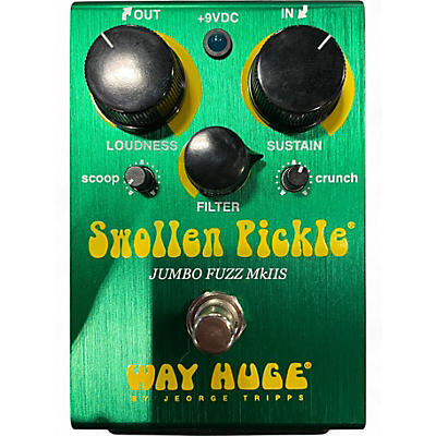 Used Way Huge Electronics WHE401 Swollen Pickle MKII Super Jumbo Fuzz Effect Pedal