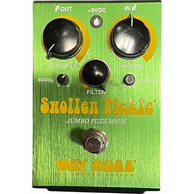 Used Way Huge Electronics WHE401 Swollen Pickle MKII Super Jumbo Fuzz Effect Pedal