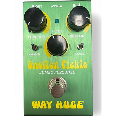 Used Way Huge Electronics WHE401 Swollen Pickle MKII Super Jumbo Fuzz Effect Pedal