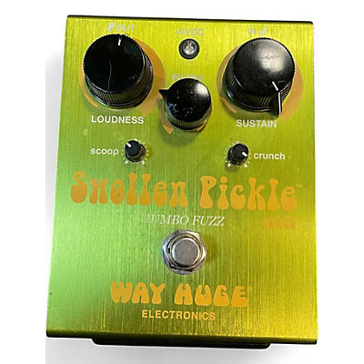 Used Way Huge Electronics WHE401 Swollen Pickle MKII Super Jumbo Fuzz Effect Pedal