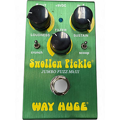 Used Way Huge Electronics WHE401 Swollen Pickle MKII Super Jumbo Fuzz Effect Pedal
