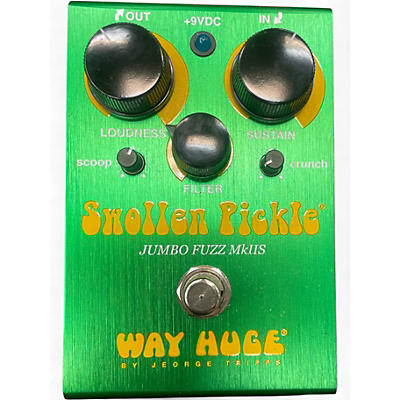 Used Way Huge Electronics WHE401 Swollen Pickle MKII Super Jumbo Fuzz Effect Pedal