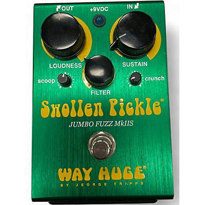 Used Way Huge Electronics WHE401 Swollen Pickle MKII Super Jumbo Fuzz Effect Pedal