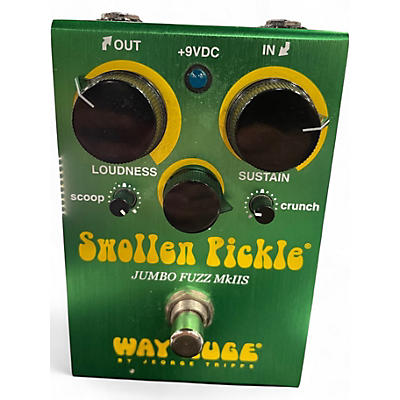 Used Way Huge Electronics WHE401 Swollen Pickle MKII Super Jumbo Fuzz Effect Pedal