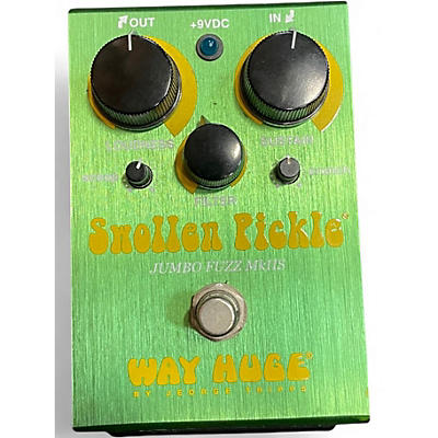 Used Way Huge Electronics WHE401 Swollen Pickle MKII Super Jumbo Fuzz Effect Pedal
