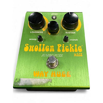 Used Way Huge Electronics WHE401 Swollen Pickle MKII Super Jumbo Fuzz Effect Pedal