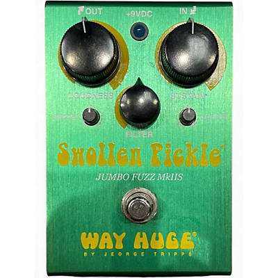 Used Way Huge Electronics WHE401 Swollen Pickle MKII Super Jumbo Fuzz Effect Pedal