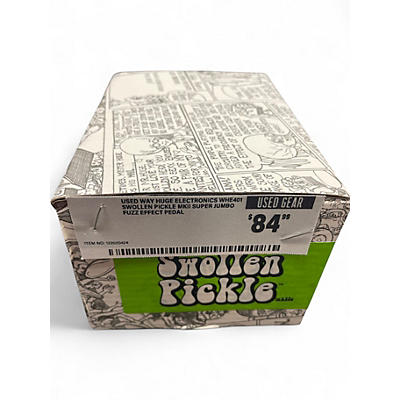 Used Way Huge Electronics WHE401 Swollen Pickle MKII Super Jumbo Fuzz Effect Pedal