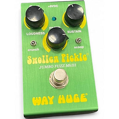 Used Way Huge Electronics WHE401 Swollen Pickle MKII Super Jumbo Fuzz Effect Pedal
