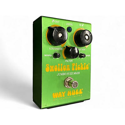 Used Way Huge Electronics WHE401 Swollen Pickle MKII Super Jumbo Fuzz Effect Pedal