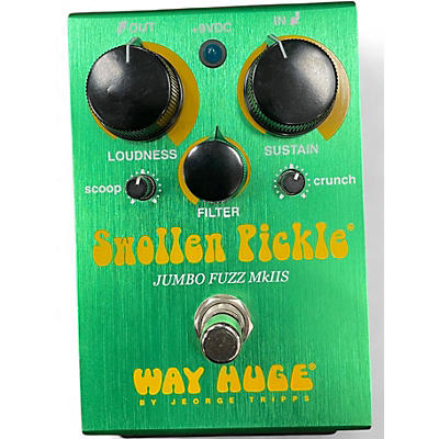 Used Way Huge Electronics WHE401 Swollen Pickle MKII Super Jumbo Fuzz Effect Pedal