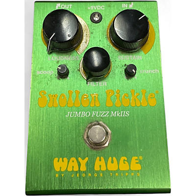 Used Way Huge Electronics WHE401 Swollen Pickle MKII Super Jumbo Fuzz Effect Pedal