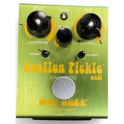 Used Way Huge Electronics WHE401 Swollen Pickle MKII Super Jumbo Fuzz Effect Pedal