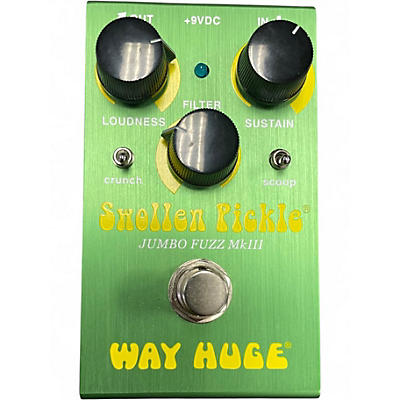 Used Way Huge Electronics WHE401 Swollen Pickle MKII Super Jumbo Fuzz Effect Pedal