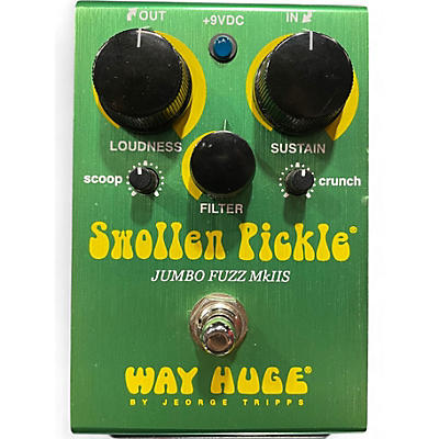 Used Way Huge Electronics WHE401 Swollen Pickle MKII Super Jumbo Fuzz Effect Pedal