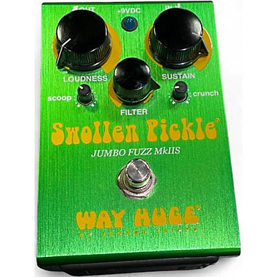 Used Way Huge Electronics WHE401 Swollen Pickle MKII Super Jumbo Fuzz Effect Pedal