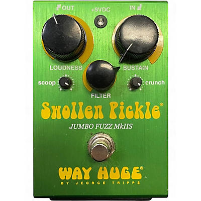 Used Way Huge Electronics WHE401 Swollen Pickle MKII Super Jumbo Fuzz Effect Pedal