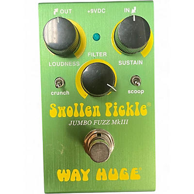 Used Way Huge Electronics WHE401 Swollen Pickle MKII Super Jumbo Fuzz Effect Pedal
