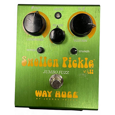 Used Way Huge Electronics WHE401 Swollen Pickle MKII Super Jumbo Fuzz Effect Pedal