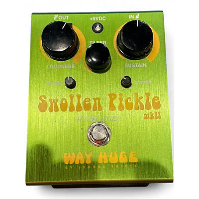 Used Way Huge Electronics WHE401 Swollen Pickle MKII Super Jumbo Fuzz Effect Pedal