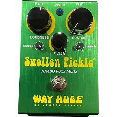 Used Way Huge Electronics WHE401 Swollen Pickle MKII Super Jumbo Fuzz Effect Pedal