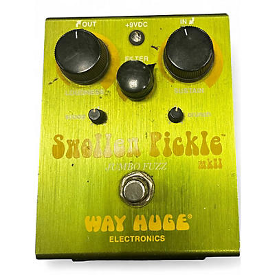 Used Way Huge Electronics WHE401 Swollen Pickle MKII Super Jumbo Fuzz Effect Pedal