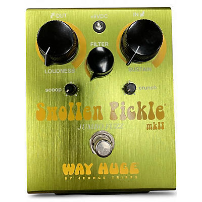 Used Way Huge Electronics WHE401 Swollen Pickle MKII Super Jumbo Fuzz Effect Pedal
