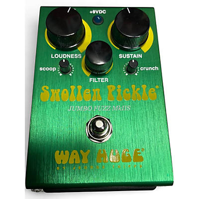 Used Way Huge Electronics WHE401 Swollen Pickle MKII Super Jumbo Fuzz Effect Pedal