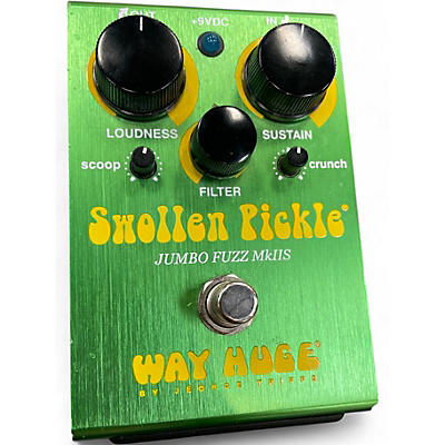 Used Way Huge Electronics WHE401 Swollen Pickle MKII Super Jumbo Fuzz Effect Pedal