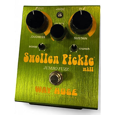 Used Way Huge Electronics WHE401 Swollen Pickle MKII Super Jumbo Fuzz Effect Pedal