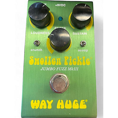 Way Huge Electronics Used Way Huge Electronics WHE401 Swollen Pickle MKIII Super Jumbo Fuzz Effect Pedal