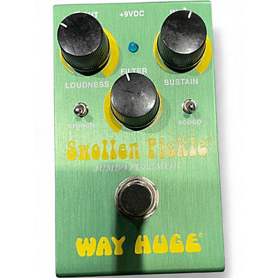 Used Way Huge Electronics WHE401 Swollen Pickle MKIII Super Jumbo Fuzz Effect Pedal