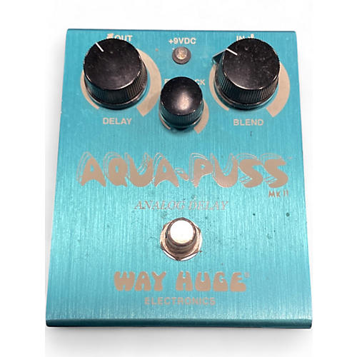 Way Huge Electronics Used Way Huge Electronics WHE701 Aqua Puss Analog Delay Effect Pedal