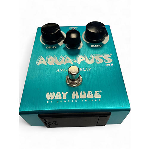 Way Huge Electronics Used Way Huge Electronics WHE701 Aqua Puss Analog Delay Effect Pedal