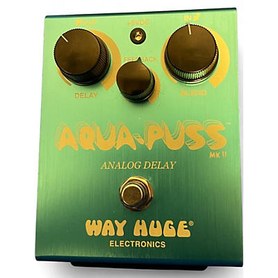 Way Huge Electronics Used Way Huge Electronics WHE701 Aqua Puss Analog Delay Effect Pedal