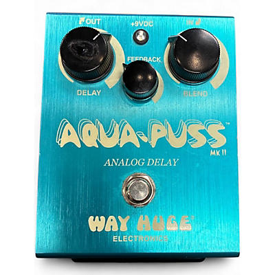 Used Way Huge Electronics WHE701 Aqua Puss Analog Delay Effect Pedal