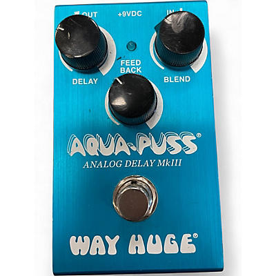 Used Way Huge Electronics WHE701 Aqua Puss Analog Delay Effect Pedal